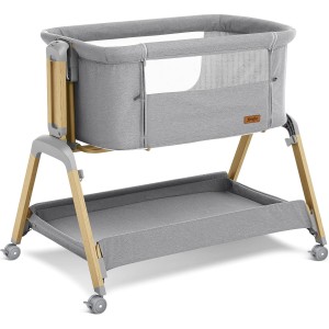 Jimglo 3-in-1 Portable Bassinet - Grey